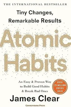 Atomic Habits by James Clear, cover