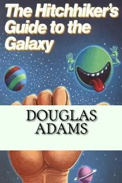 The Hitchhiker's Guide to the Galaxy by Douglas Adams, cover